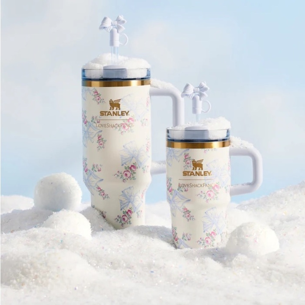 Stanley X LoveShackFancy 40oz Quencher H2.O FlowState Tumbler